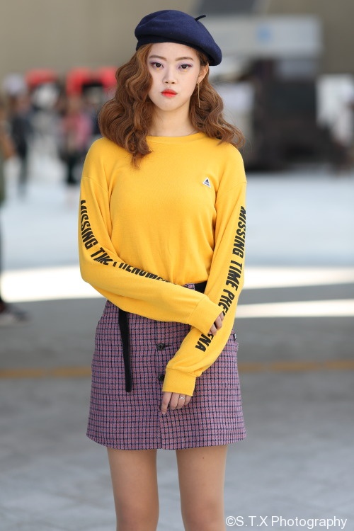2017秋季韩国时尚街拍