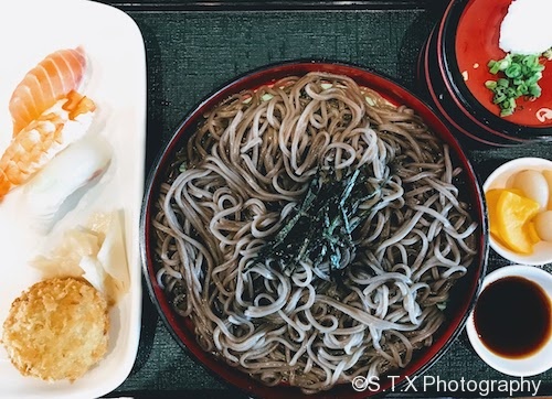 荞麦冷面寿司套餐